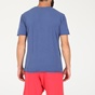 DIRTY LAUNDRY-Ανδρική μπλούζα DIRTY LAUNDRY SLUB JERSEY CREWNECK μπλε