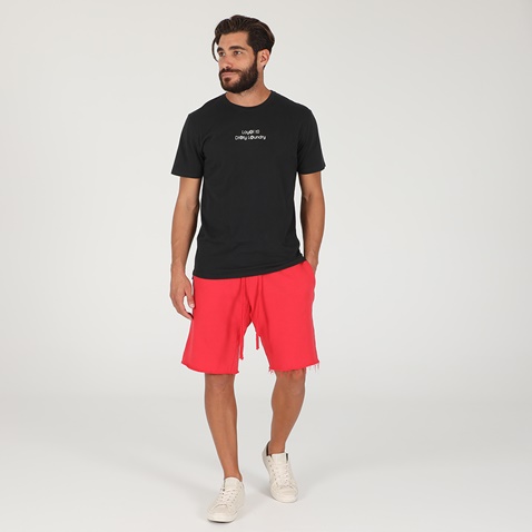 DIRTY LAUNDRY-Ανδρική μπλούζα DIRTY LAUNDRY LOYAL TO DIRTY TEE μαύρη