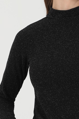 KENDALL + KYLIE-Γυναικείο κορμάκι KENDALL + KYLIE OPENBACK BODY μαύρο