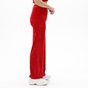 KENDALL+KYLIE-Γυναικείο βελουτέ παντελόνι KENDALL+KYLIE KKW.1W1.017.014 ACTIVE FLARE κόκκινο