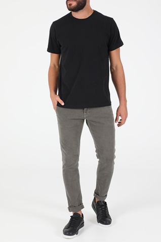UNIFORM-Ανδρικό chino παντελόνι UNIFORM NEW DENVER γκρι