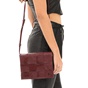KENDALL+KYLIE-Γυναικεία τσάντα ώμου KENDALL+KYLIE HBKK-221-0005-67 μπορντό