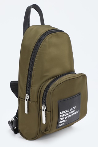 KENDALL+KYLIE-Γυναικεία τσάντα πλάτης KENDALL+KYLIE PAM MEDIUM BACKPACK χακί