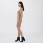 KENDALL+KYLIE-Γυναικείο mini φόρεμα KENDALL+KYLIE PF21-210 εκρού
