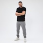 BODYTALK-Ανδρικό αθλητικό t-shirt BODYTALK CREWNECK ΚΜ μαύρο