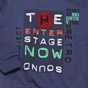 SAM 0-13-Παιδική φούτερ μπλούζα SAM 0-13 THE ENTER STAGE NOW SO μπλε