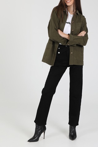 GRACE AND MILA-Γυναικείο jacket GRACE AND MILA DEBORAH χακί