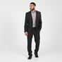 MARTIN & CO-Ανδρικό πουκάμισο MARTIN & CO SLIM FIT καφέ