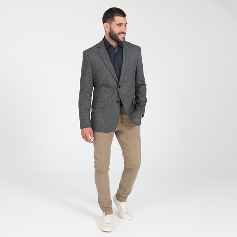MARTIN & CO-Ανδρικό σακάκι blazer MARTIN & CO REGULAR γκρι