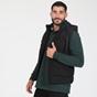 MARTIN & CO-Ανδρικό αμάνικο padded μπουφάν MARTIN & CO μαύρο