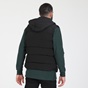 MARTIN & CO-Ανδρικό αμάνικο padded μπουφάν MARTIN & CO μαύρο
