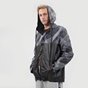 BODYTALK-Ανδρικό αντιανεμικό jacket BODYTALK GYMM μαύρο γκρι