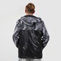 BODYTALK-Ανδρικό αντιανεμικό jacket BODYTALK GYMM μαύρο γκρι