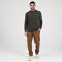 MARTIN & CO-Ανδρικό παντελόνι MARTIN & CO SLIM CHINOS καφέ