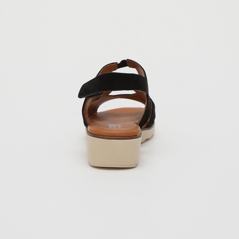 MODABELLA-Γυναικεία σανδάλια flatforms MODABELLA μαύρα