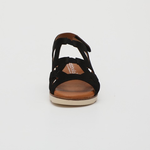 MODABELLA-Γυναικεία σανδάλια flatforms MODABELLA μαύρα