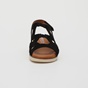 MODABELLA-Γυναικεία σανδάλια flatforms MODABELLA μαύρα