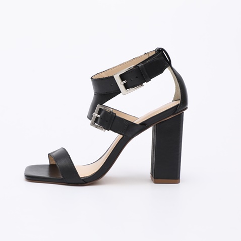 CHEVALIER-Γυναικεία ψηλά πέδιλα CHEVALIER HIGH HEEL SANDAL μαύρα