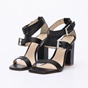 CHEVALIER-Γυναικεία ψηλά πέδιλα CHEVALIER HIGH HEEL SANDAL μαύρα