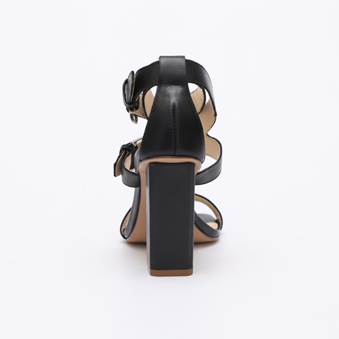 CHEVALIER-Γυναικεία ψηλά πέδιλα CHEVALIER HIGH HEEL SANDAL μαύρα