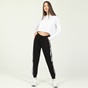 BODYTALK-Γυναικείο παντελόνι φόρμας BODYTALK STOCK 90'sBABEW JOGGER μαύρο λευκό