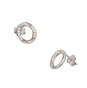 JEWELTUDE-Γυναικεία ασημένια σκουλαρίκια JEWELTUDE 14622 στεφάνια