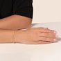 JEWELTUDE-Γυναικείο ασημένιο βραχιόλι JEWELTUDE 14060 επίχρυσο