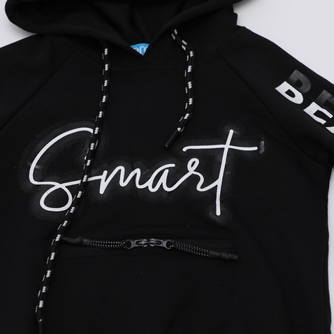 SAM 0-13-Παιδική φούτερ μπλούζα SAM 0-13 SMART μαύρη