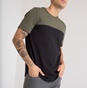EDWARD JEANS-Ανδρικό t-shirt EDWARD JEANS MP-N-TOP-W20-004 CULTY λαδί γκρι