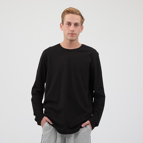 BODYTALK-Ανδρική μπλούζα BODYTALK BLOUSE LS μαύρη