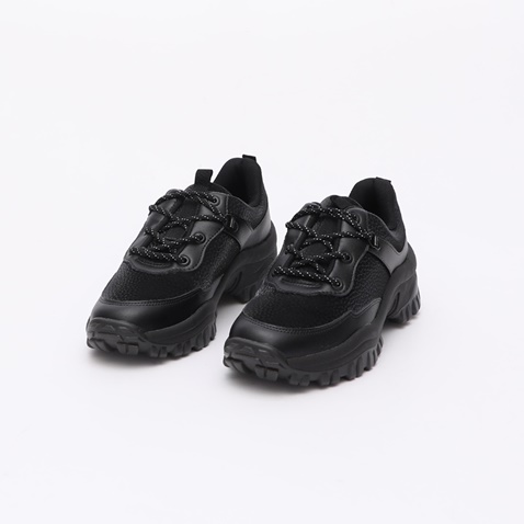 BEIRA RIO-Γυναικεία sneakers BEIRA RIO μαύρα