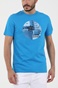 BOSS-Ανδρικό t-shirt BOSS JERSEY Thinking 5 μπλε