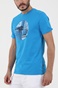 BOSS-Ανδρικό t-shirt BOSS JERSEY Thinking 5 μπλε