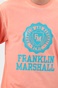 FRANKLIN & MARSHALL-Ανδρική μπλούζα FRANKLIN & MARSHALL THERMOCROMIX πορτοκαλί