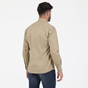 EDWARD JEANS-Ανδρικό πουκάμισο EDWARD JEANS CURD-W21 μπεζ