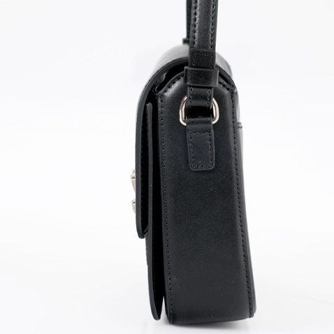 KARL LAGERFELD-Γυναικεία τσάντα χιαστί KARL LAGERFELD 205W3182 K/AUTOGRAPH μαύρη