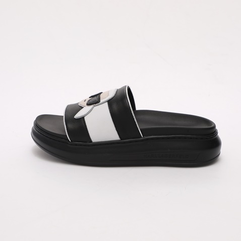 KARL LAGERFELD-Γυναικεία slides KARL LAGERFELD KL62500 IKONIC μαύρα