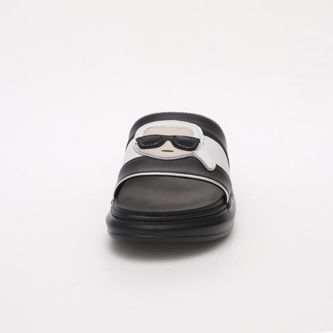KARL LAGERFELD-Γυναικεία slides KARL LAGERFELD KL62500 IKONIC μαύρα