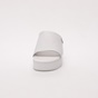 KARL LAGERFELD-Γυναικεία δερμάτινα mules KARL LAGERFELD MULE SANDALS λευκά
