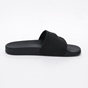 KARL LAGERFELD-Γυναικεία slides KARL LAGERFELD KL80919 IKONIC RELIEF SLIDE μαύρα