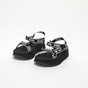 KARL LAGERFELD-Γυναικεία σανδάλια KARL LAGERFELD WEB STRAP μαύρα