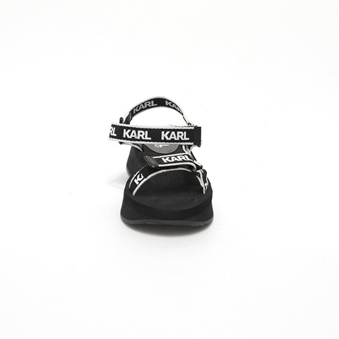 KARL LAGERFELD-Γυναικεία σανδάλια KARL LAGERFELD WEB STRAP μαύρα