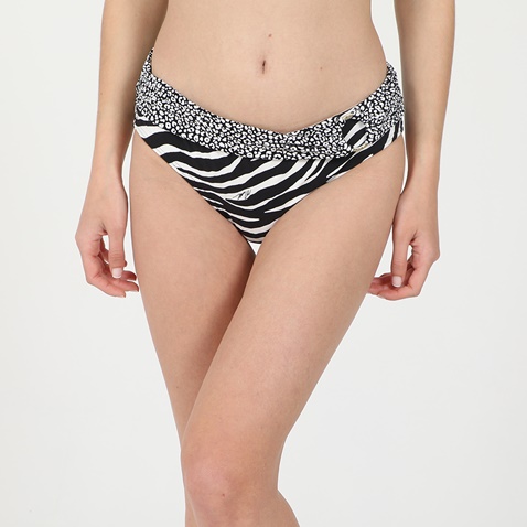 MICHAEL KORS-Γυναικείο μαγιό μπικίνι slip MICHAEL by MICHAEL KORS MM1R241 μαύρο λευκό