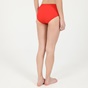 MICHAEL KORS-Γυναικείο μαγιό slip MICHAEL by Michael Kors ICONIC SOLIDS SHIRRED κόκκινο