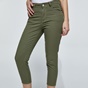 EDWARD JEANS-Γυναικείο jean παντελόνι EDWARD JEANS DORIE-RMS coloured χακί