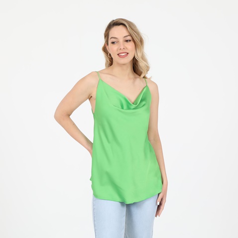 ATTRATTIVO-Γυναικείο top camisole ATTRATTIVO πράσινο