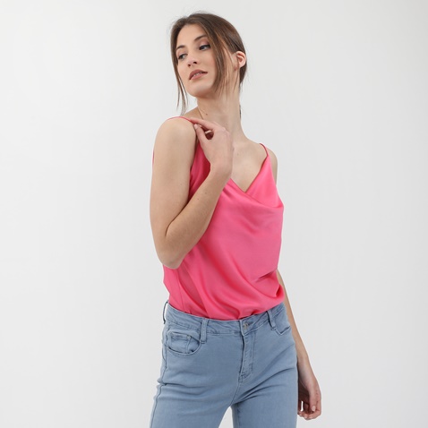 ATTRATTIVO-Γυναικείο τοπ camisole ATTRATTIVO ροζ