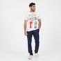 DORS-Ανδρικό t-shirt DORS λευκό