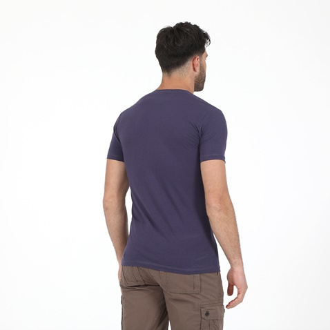 DORS-Ανδρικό t-shirt DORS μπλε