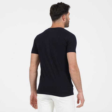 DORS-Ανδρικό t-shirt DORS μαύρο